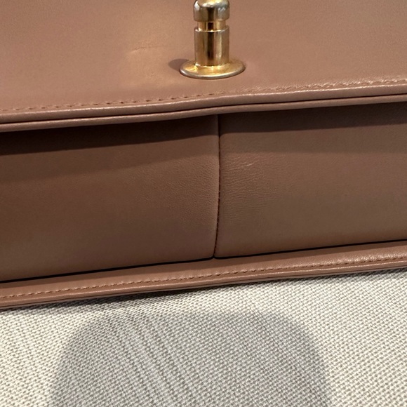CHANEL Brown Crossbody Bag with Gold Accents - Picture 9 of 16